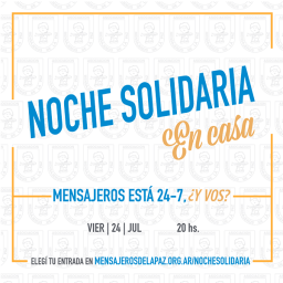 Noche solidaria en casa​